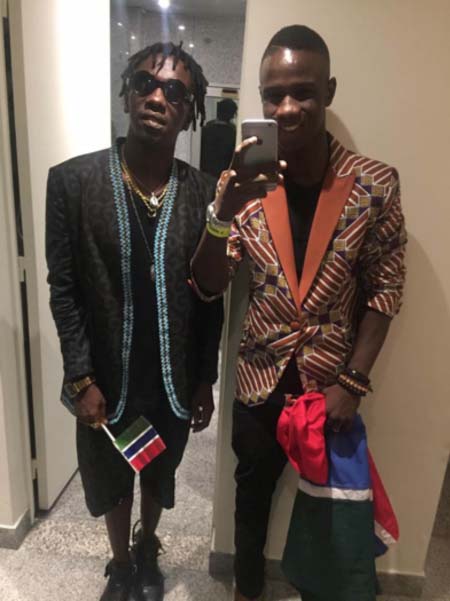 Two Gambian artists attends AFRIMA awards in Lagos