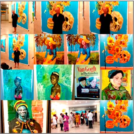 Van Gogh holds Premier Exhibition in Gambia