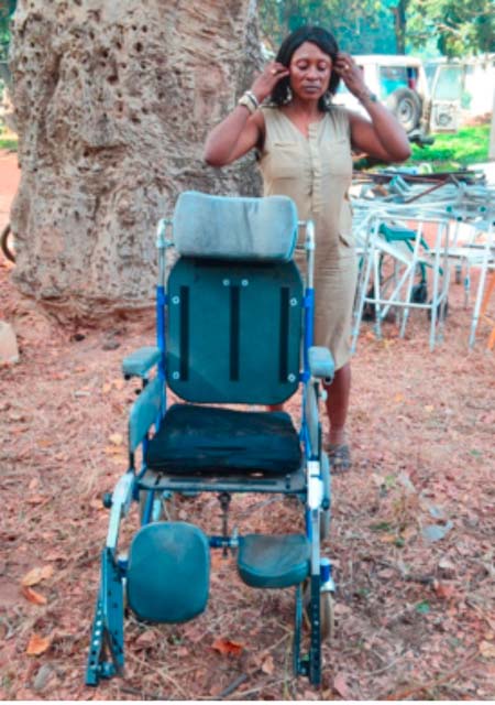 Assie Camara-Jakobsson supports SK General Hospital, others