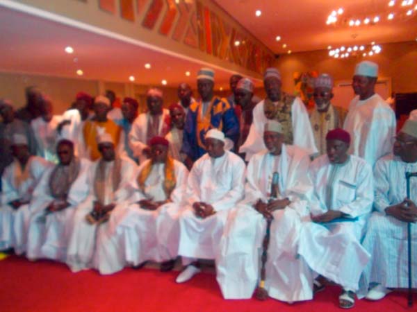 Diverse religious leaders meet President-elect Barrow