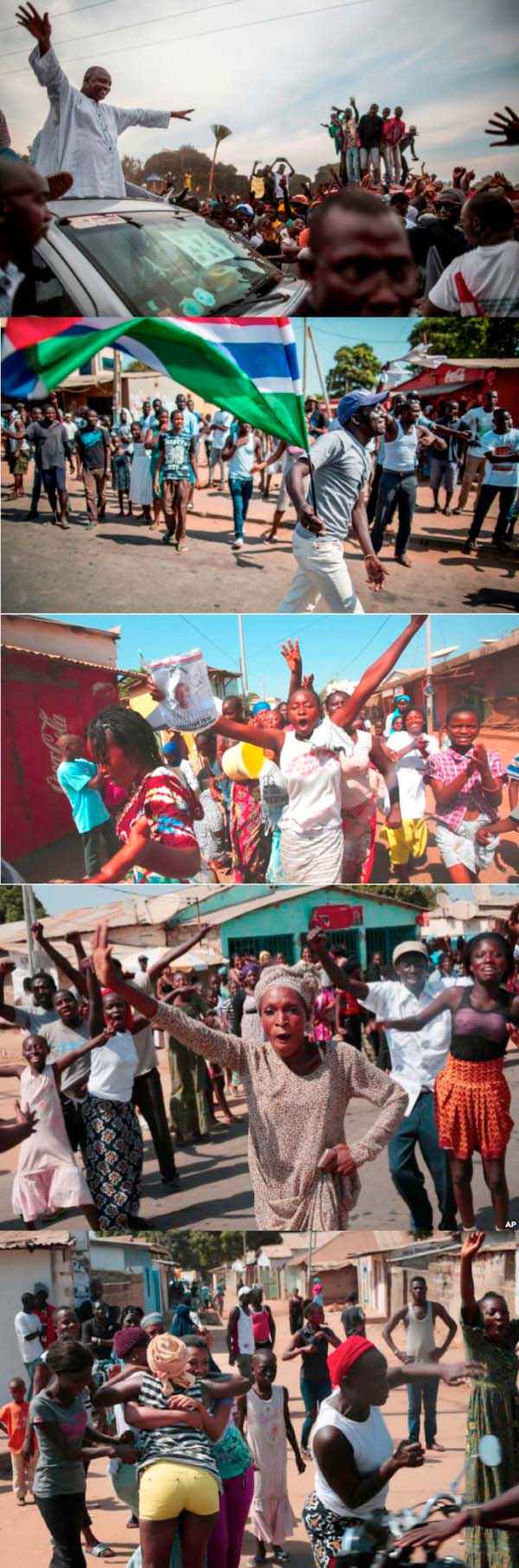 Gambians react to Barrow’s victory