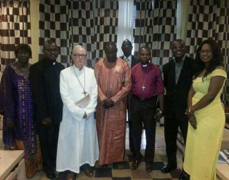 Christian Council pays courtesy call on        President-elect Barrow