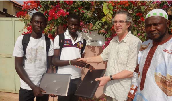 Dutch college donates 150 laptops to Gambian students, schools