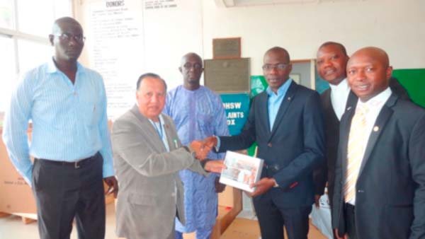 $22,000 worth of medical items presented to EFSTH