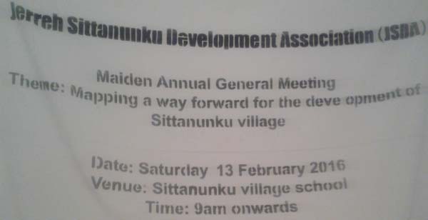 JSDA holds maiden annual general meeting in Sittanunku
