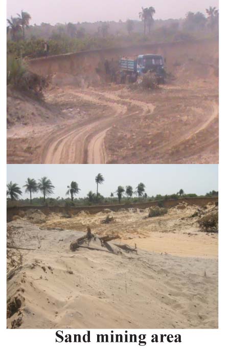 Gardeners in Gunjur ‘badly affected’ by sand mining