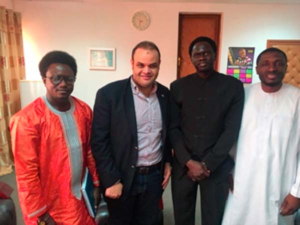 Gambia’s Honorary Consul to Egypt meets Info Minister 
