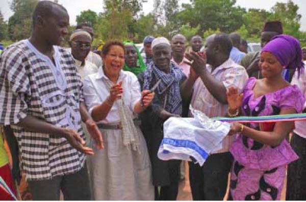 Ambassador Alsup Inaugurates Self-Help Projects in Rural Gambia