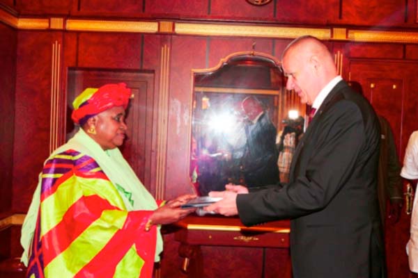 EU Ambassador visits project sites upcountry