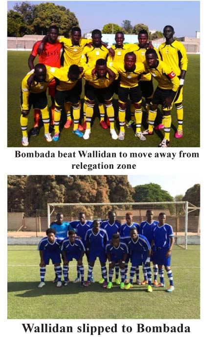 Bombada nail Wallidan to move from relegation zone in GFF 1st division