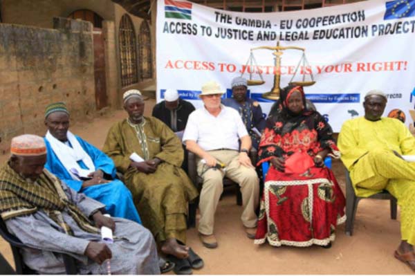 EU Access to Justice sensitises  Brikama communities