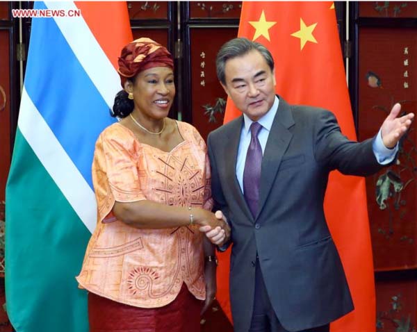 Gambia resumes diplomatic ties with China