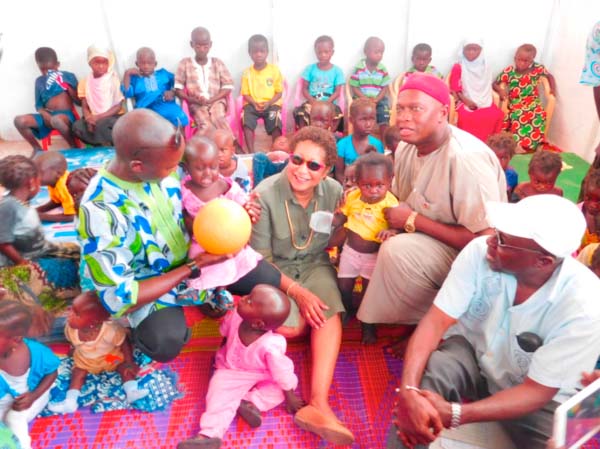 Ambassador Alsup inaugurates child welfare centers in West Coast Region