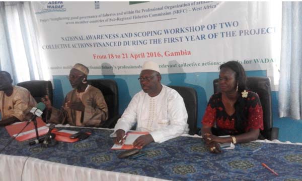Stakeholders on artisanal fisheries hold sensitisation