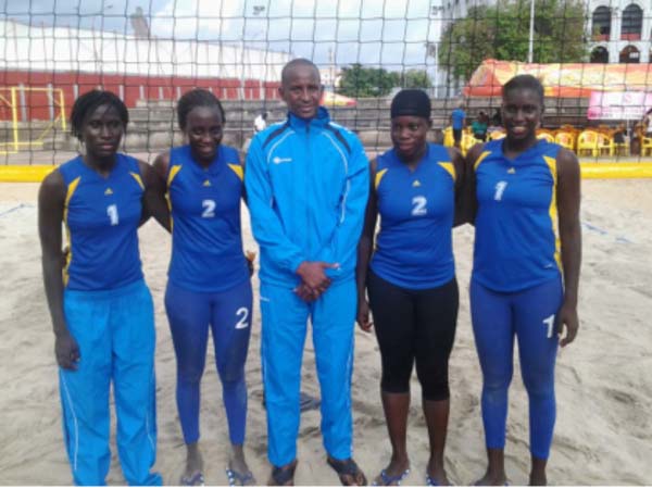 Gambia Beach VB team intensifies training for continental cup finals