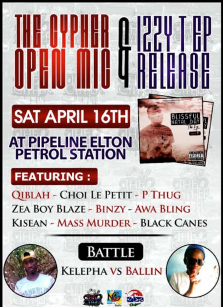 Cypher Open Mic to hit on Saturday