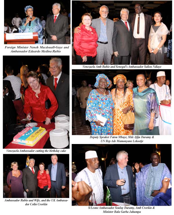 Venezuela independence celebrated in Gambia