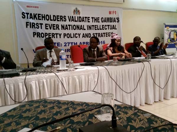 Gambia validates national intellectual property policy