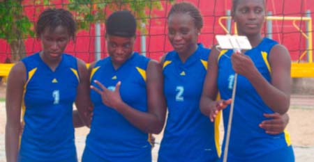 GNOC funds Female Beach Volleyball team to Rio 2016 Qualifiers in Abuja