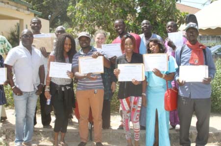 NCAC certifies 13 young Gambian musicians