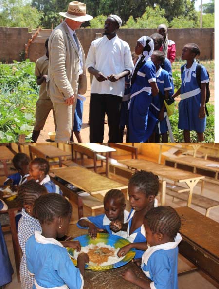 Schools meals - a step towards zero hunger in The Gambia