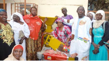 Women’s Bureau gives G/nut machine to Serekunda