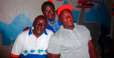 Ama Baldeh on tour in Gambia 
