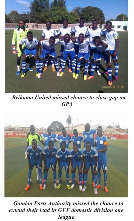 Brikama Utd, GPA hope to keep domestic league title aspirations alive