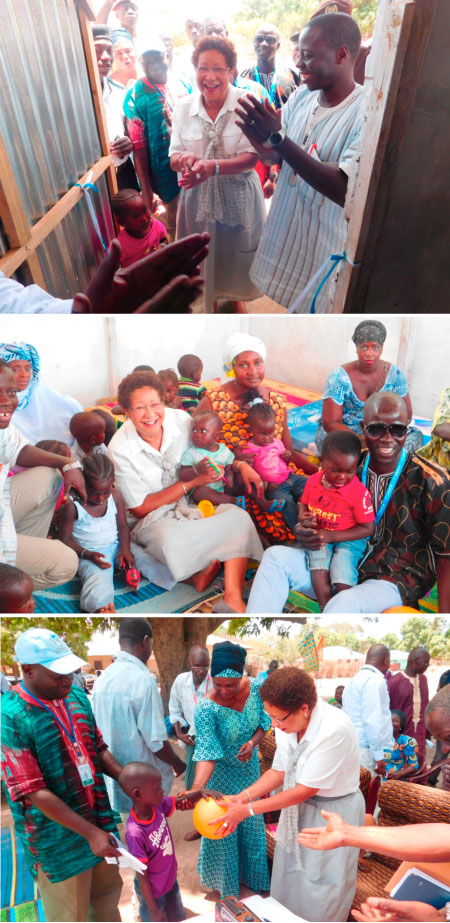 Ambassador Alsup inaugurates four child welfare centers 