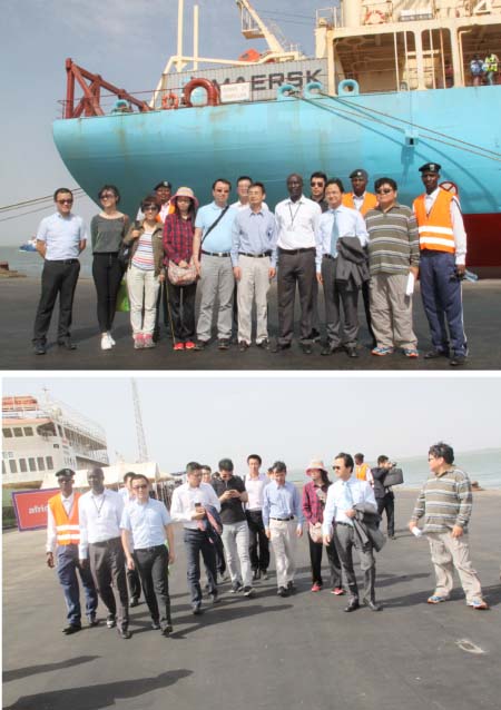 Chinese delegation in Gambia surveys areas of potential intervention