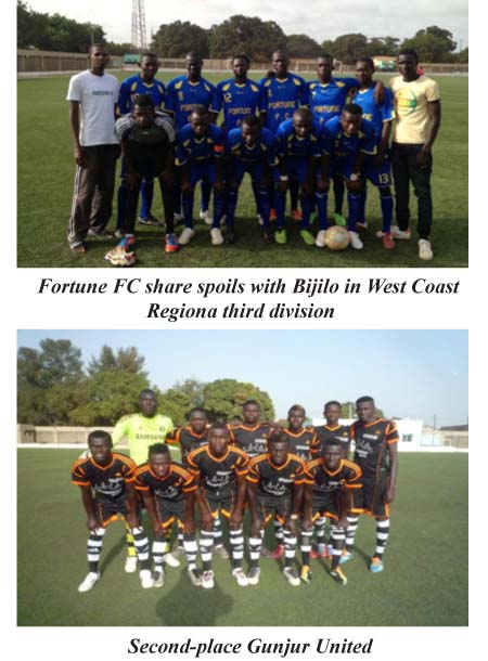 West Regional 3rd division league title race down to wire