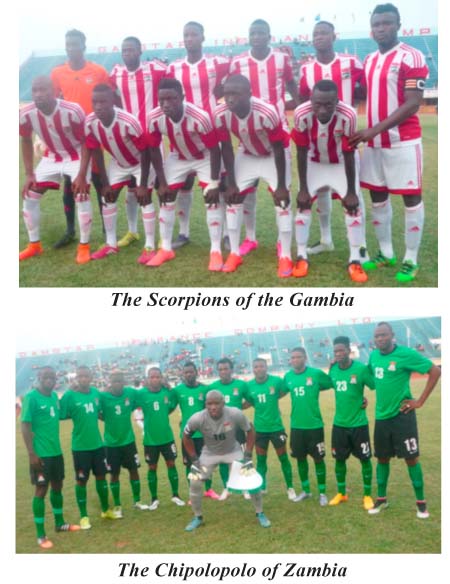 Gambia held by Zambia in friendly