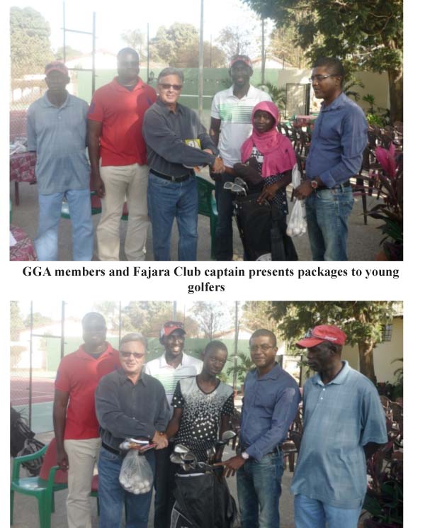 GGA hands over sponsorship package to junior golfers