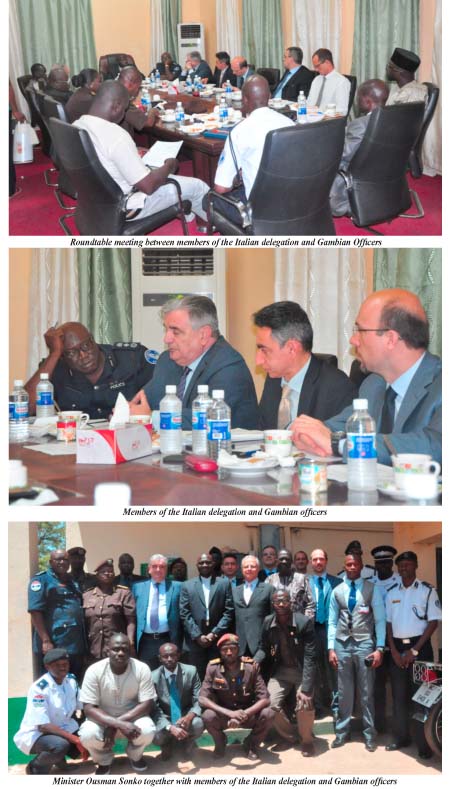 Italian delegation visits The Gambia