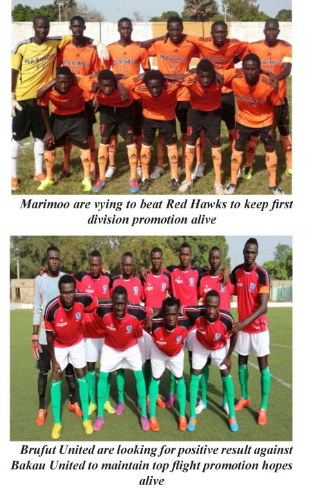 Top flight promotion race set to continue today