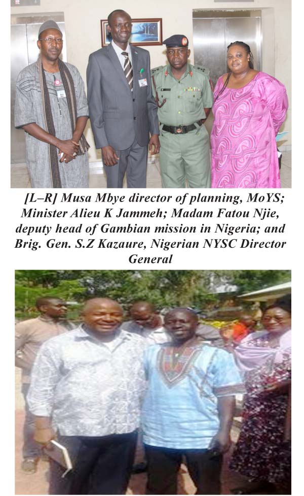 Youth minister and delegation return from Nigeria