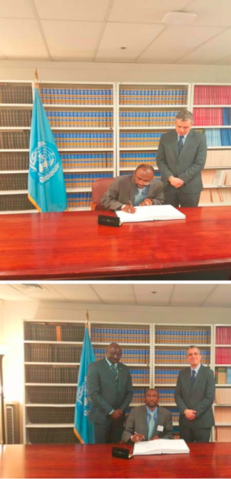 ENVIRONMENT: Environment ministry briefs journalists on Paris Climate Agreement