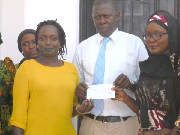 RAH donates D200,000 to Banjul+10 conference organisers