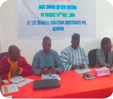 Education Ministry holds joint donor review meeting  