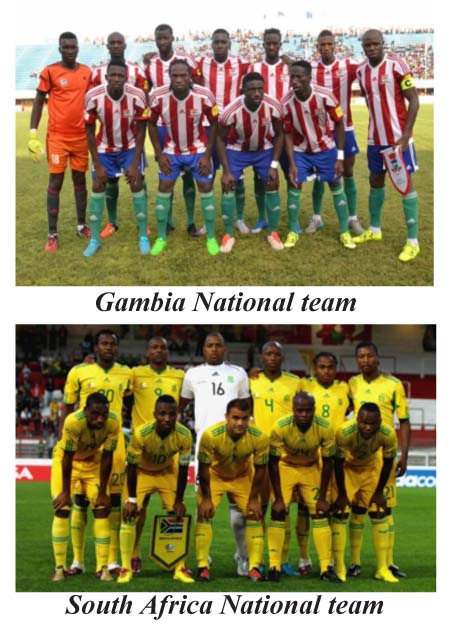 Gambia to host S/Africa in AFCON Qualifiers