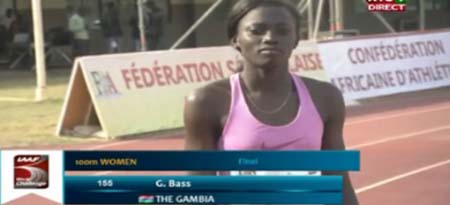 Gina Bass secures Rio qualification