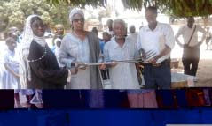 NEA donates sanitary materials to communities