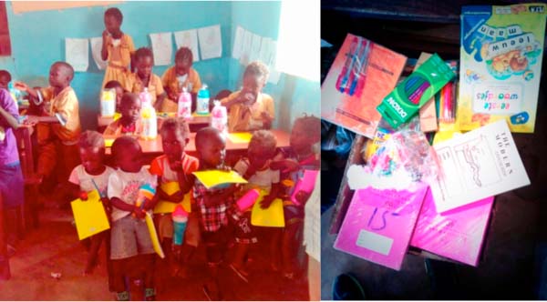 SaFE commemorates Day of the African Child, gives school materials to Foffor Nursery School