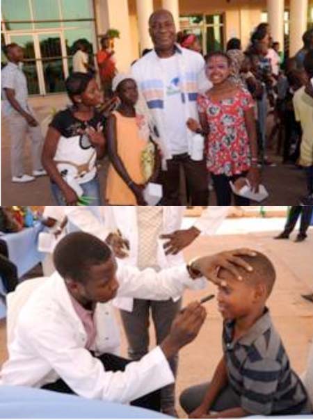 Standard Chartered Gambia raises funds for preventable blindness