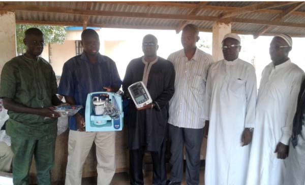 TAFCE donates medical equipment to Kerewan Health Centre