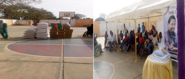 TB Joshua birthday celebrated with the disabled