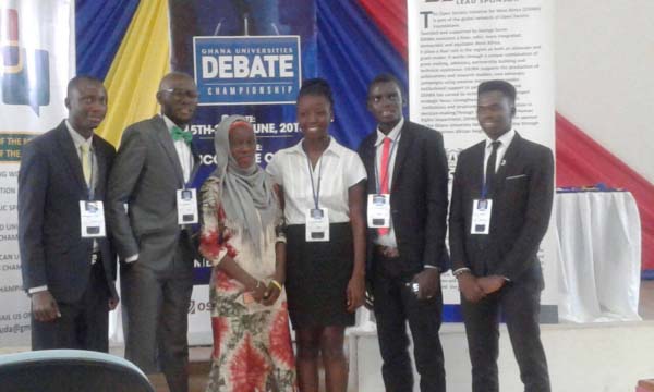 UTG debate teams register modest success in Ghana