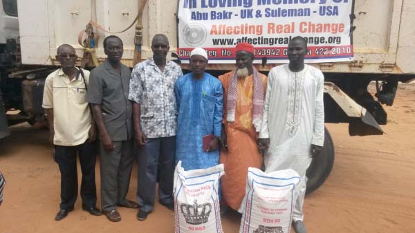 Affecting Real Change distributes 405 bags of rice to needy Gambians