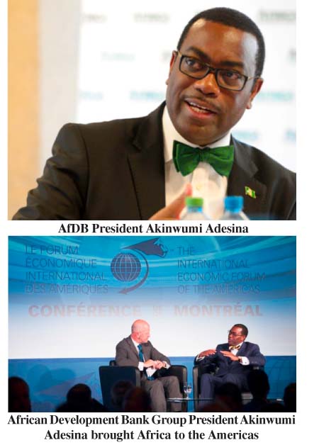 AGRICULTURE & DEVELOPMENT: AfDB President offers the Americas a new vision for Africa