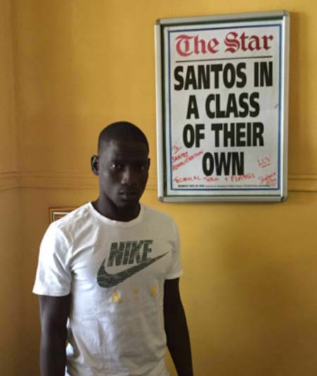 Alagie Bah moves to Santos FC